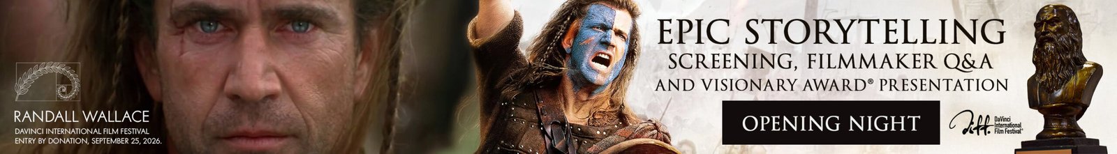 Braveheart Opening Night, DaVinci International Film Festival 2026