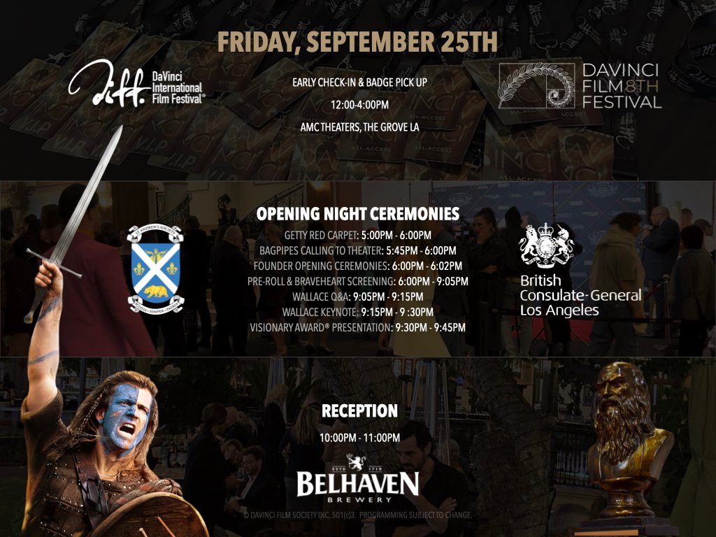 DaVinci International Film Festival 8th Edition DaVinci International Film Festival 8th Edition