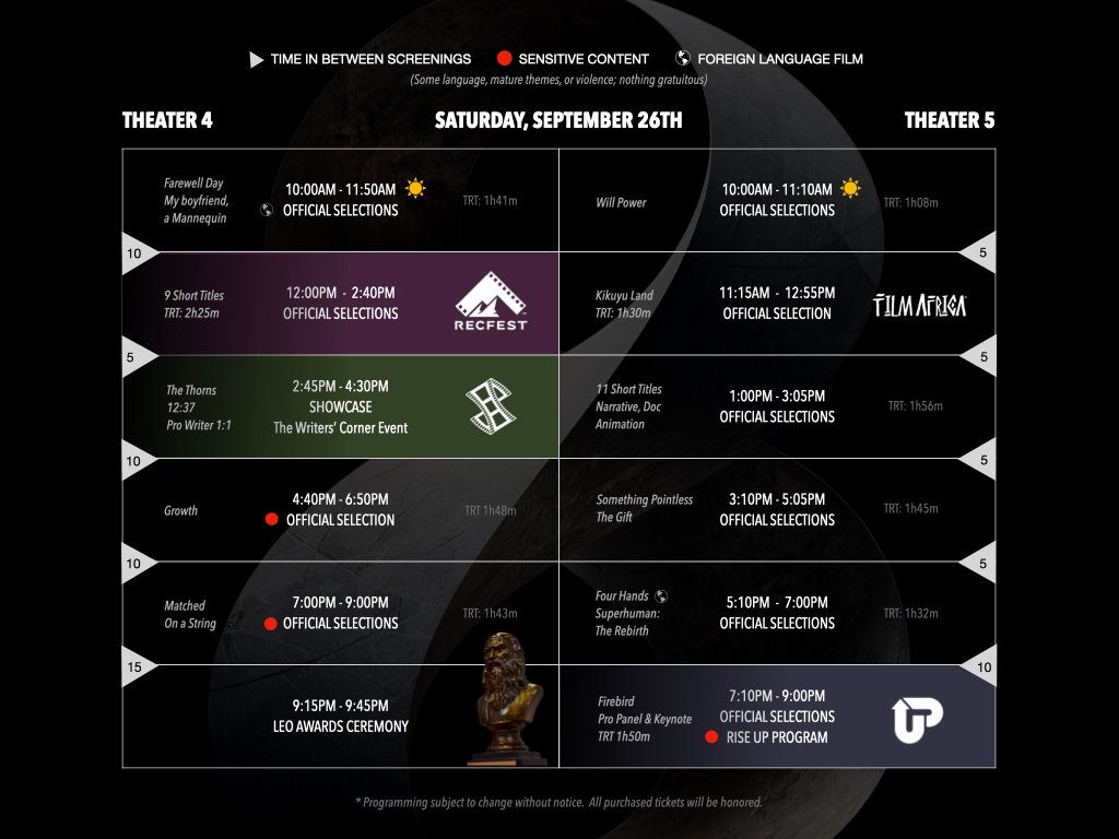 DaVinci International Film Festival 8th Edition DaVinci International Film Festival 8th Edition